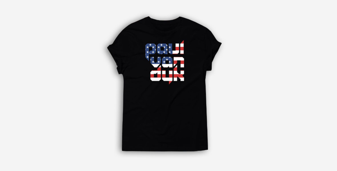  US Flag - MEN, T-Shirt  