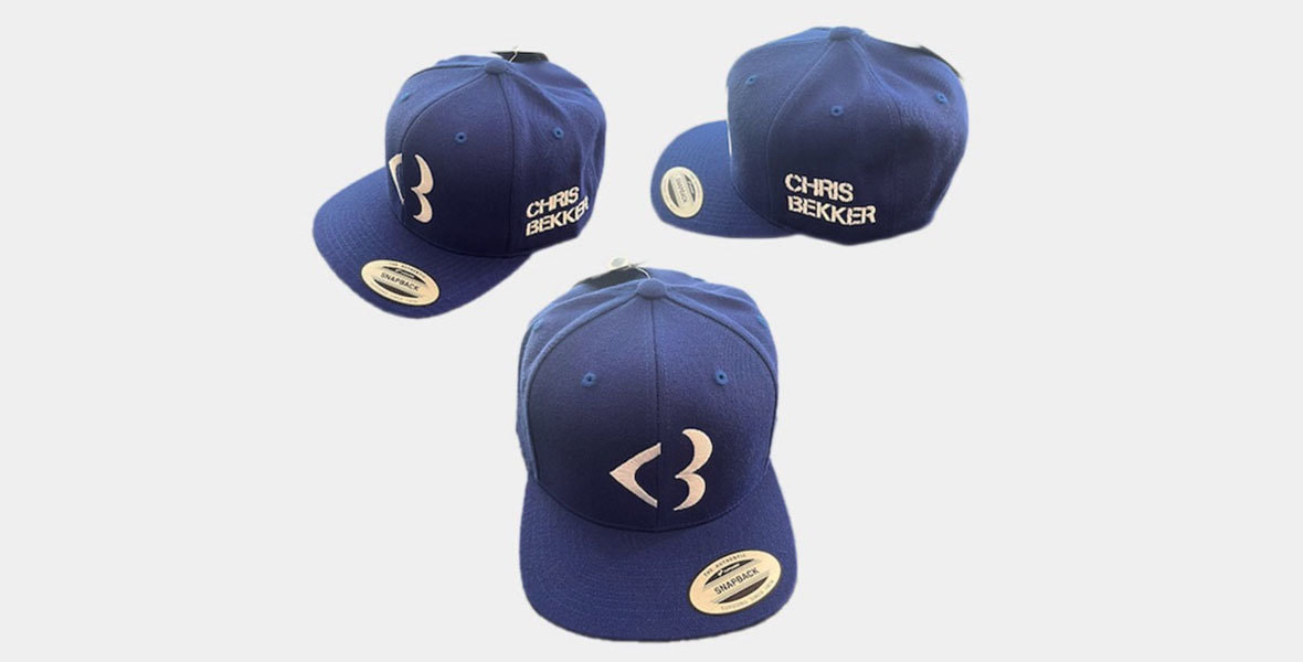  Chris Bekker Logo Cap Light Blue,  