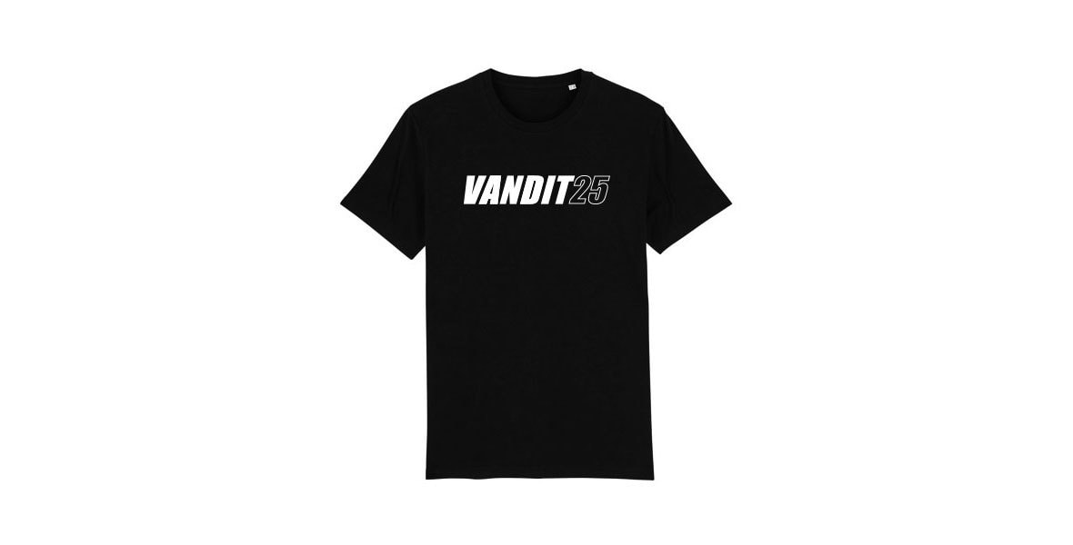  VANDIT25 T-Shirt Black ,  