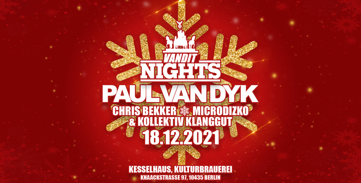 Tickets Winter VANDIT Night, Paul van Dyk, Chris Bekker, Microdizko & Kollektiv Klanggut in Berlin